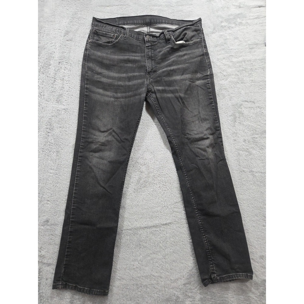 levis‎ 511 slim fit jeans Black  Wash  Stretch Men's Sz 38x30  Zip Stretch - Picture 4 of 16